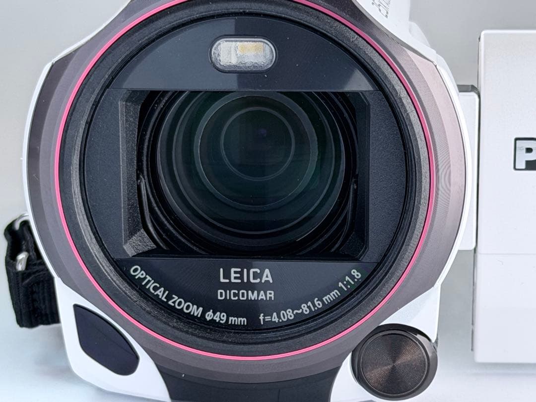 Panasonic HC-VX985M 4Kビデオカメラ ホワイト