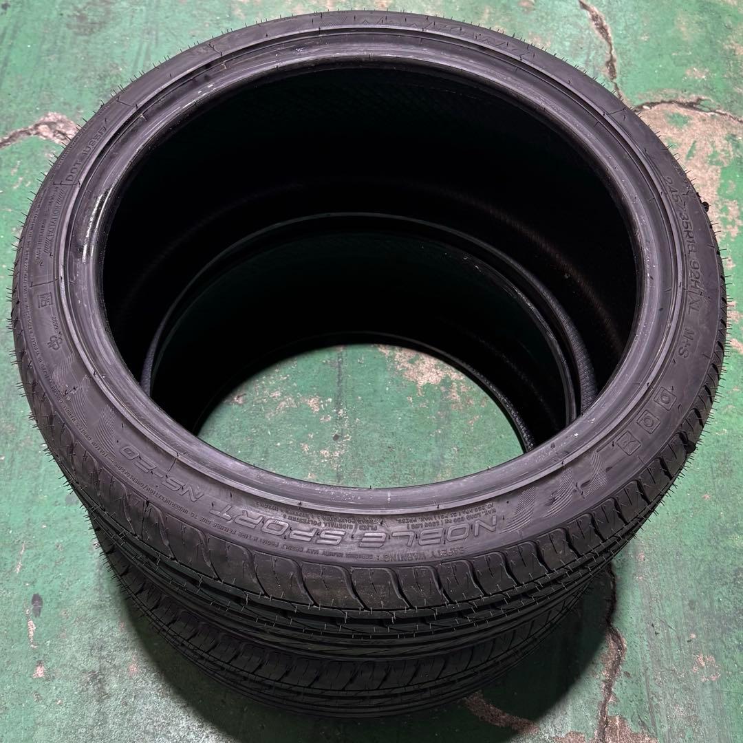 中古タイヤNANKANG NS20 245/35R18 バリ溝2本セット！