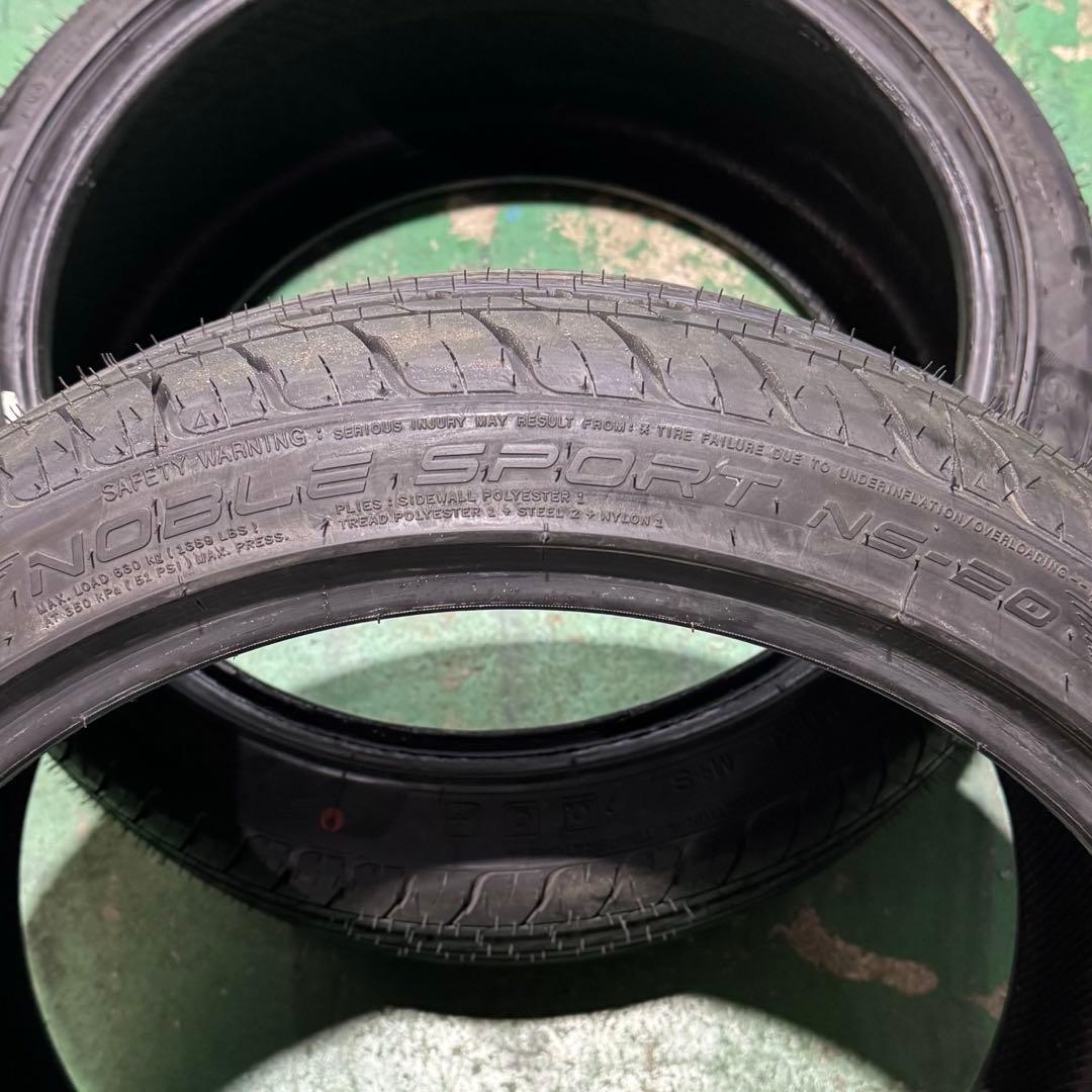 中古タイヤNANKANG NS20 245/35R18 バリ溝2本セット！