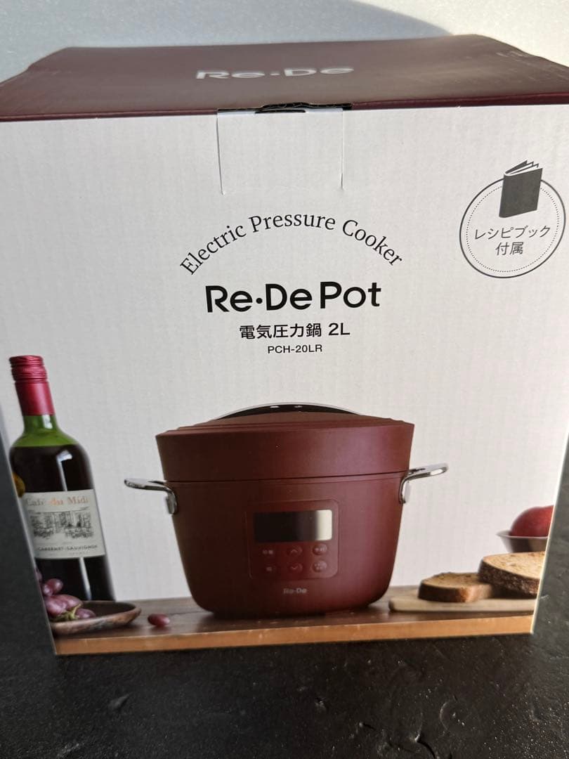 新品未開封品　Re: 電気圧力鍋 2L PCH-20LR
