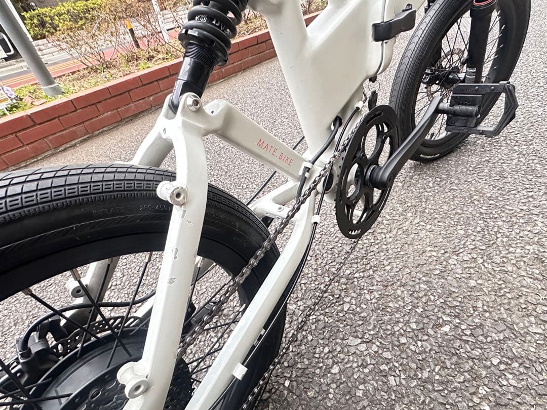 MATE FUSION 2.0電動アシスト自転車 ホワイト
