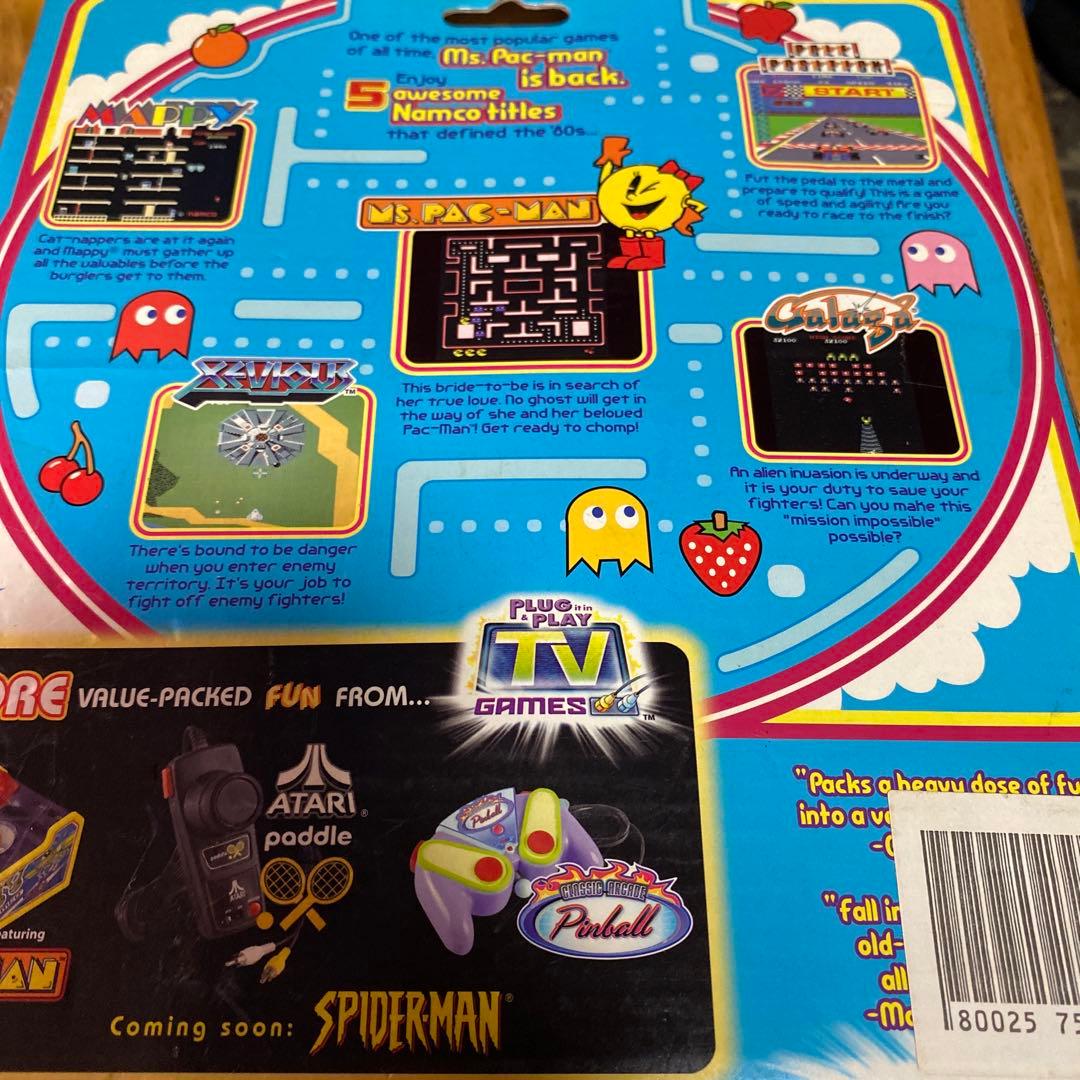 その他 Ms Pacman: Namco 2 Plug n Play TV Games