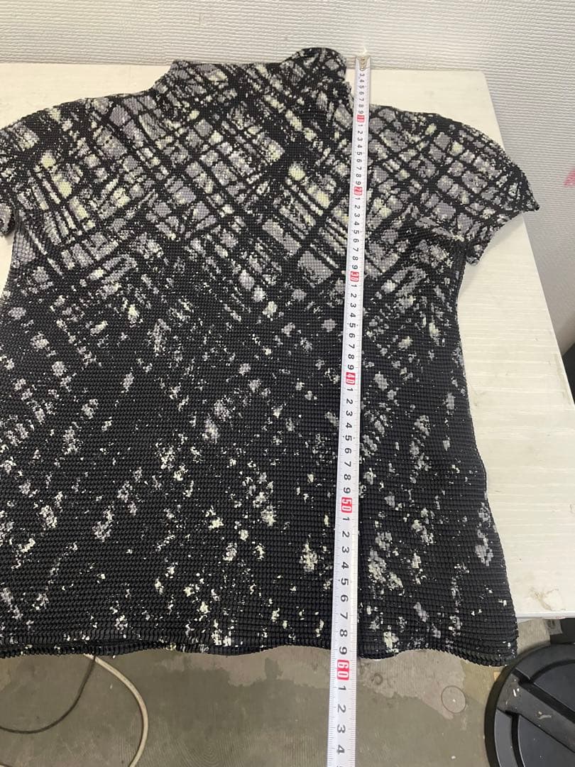 ISSEY MIYAKE ハイネック半袖 トップス