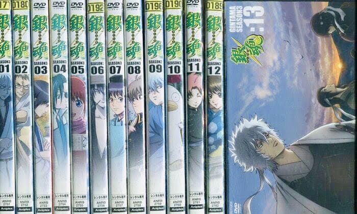 銀魂 シーズン其ノ参 銀魂シーズン3 DVD全巻完結セット