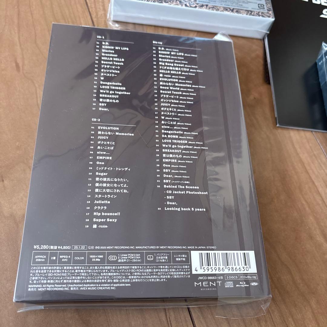man THE BEST 2020-2025 3形態　(Blu-ray)