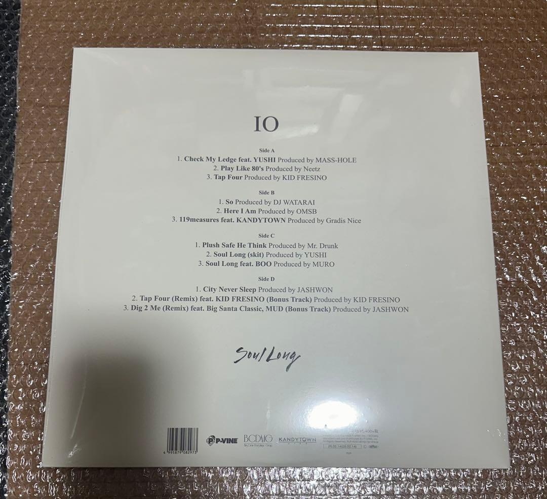 新品　IO　Soul Long　10th アナログレコード　２枚組180g重量盤