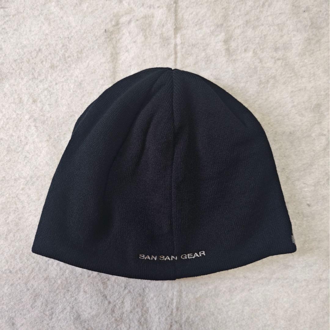 sansangear ブラック ニット帽