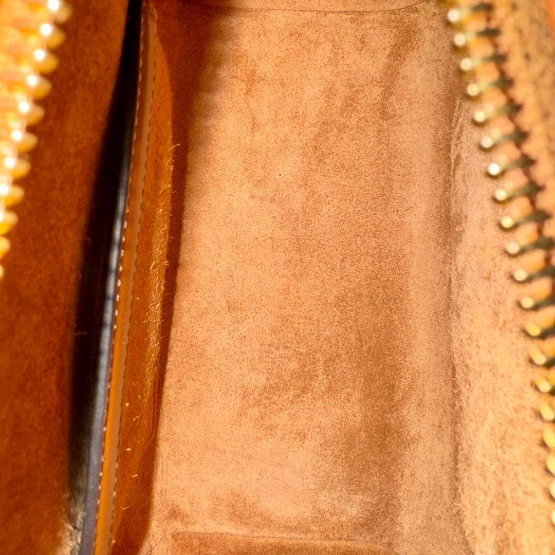 セリーヌ　スモール　ボストンバッグ　キュイル　トリオンフ　2way ブラウン