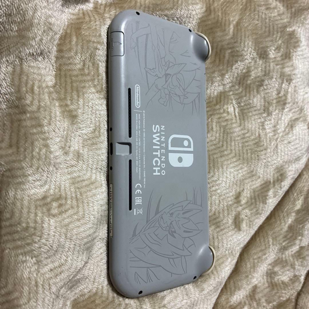 Switch Lite グレーポケットモンスターソードシールドデザイン