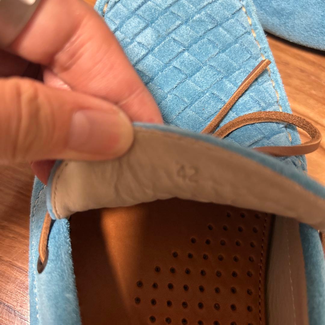 ボッテガ　スエード モカシン　サイズ42 BOTTEGA VENETA