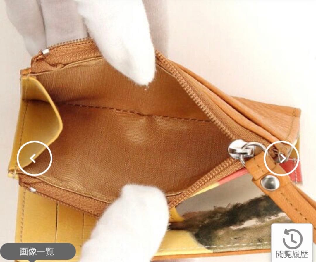 新品未使用 マンハッタナーズ 二つ折り財布