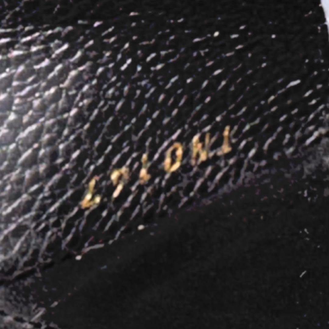 ルイヴィトン Louis Vuitton ブラック 三つ折り財布