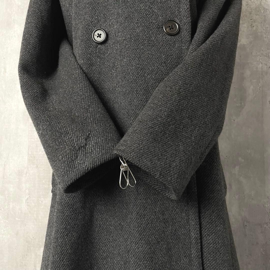 RALPH RL LAUREN アンゴラ混 ツイル ロングコート 高級 11号