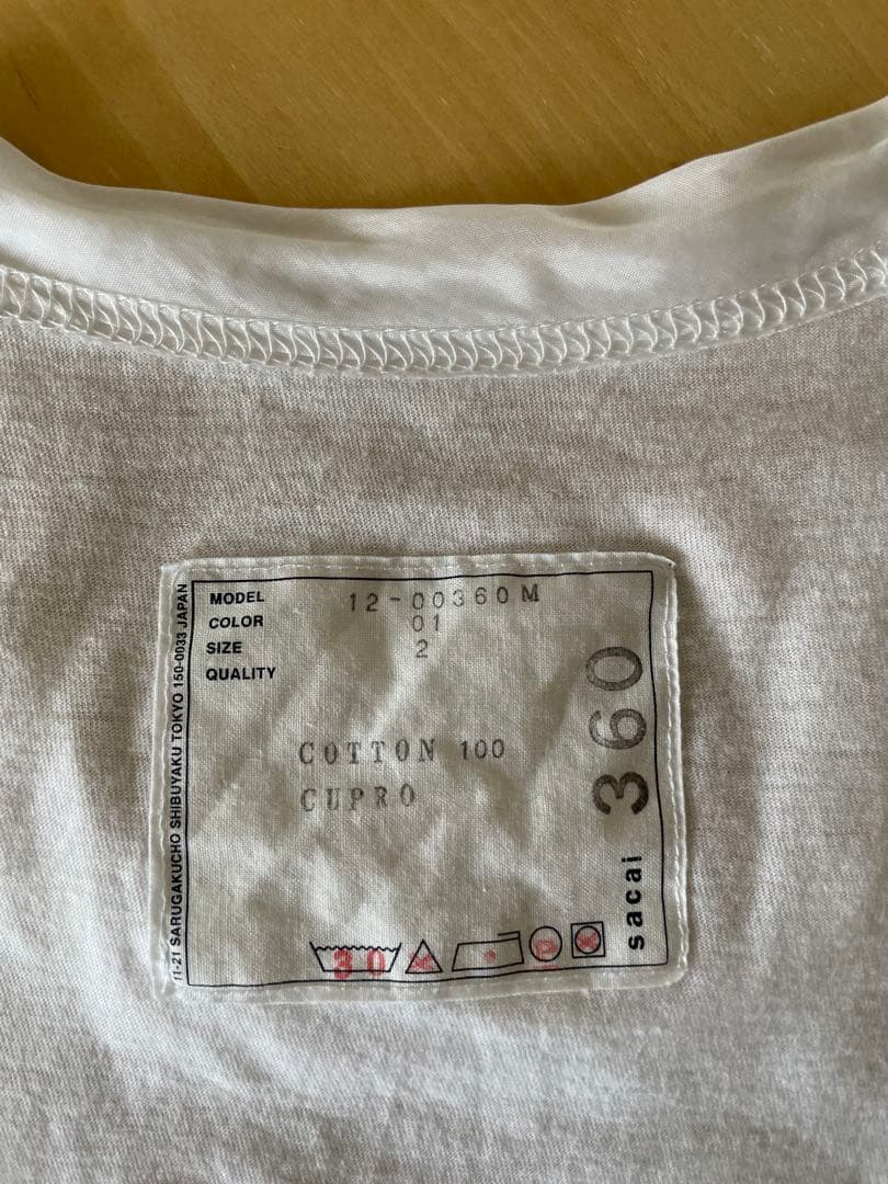p*z様 sacai サカイ　Tシャツ