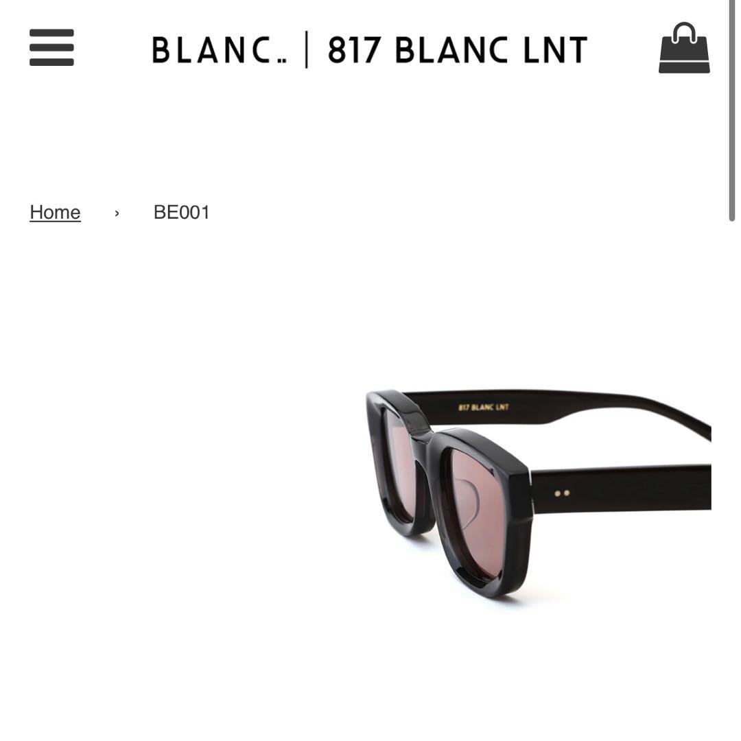 【完売モデル】BLANC ブラン サングラス BE001