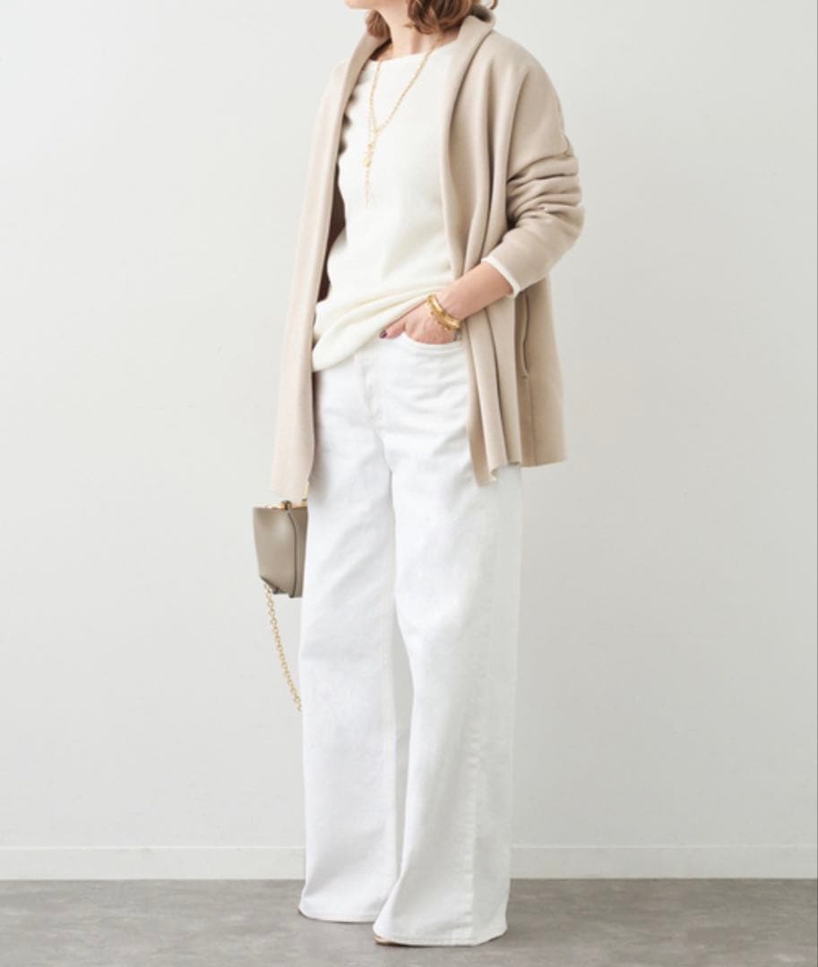 【新品】Deuxieme Classe SMOOTH TOP ガウン　ベージュ