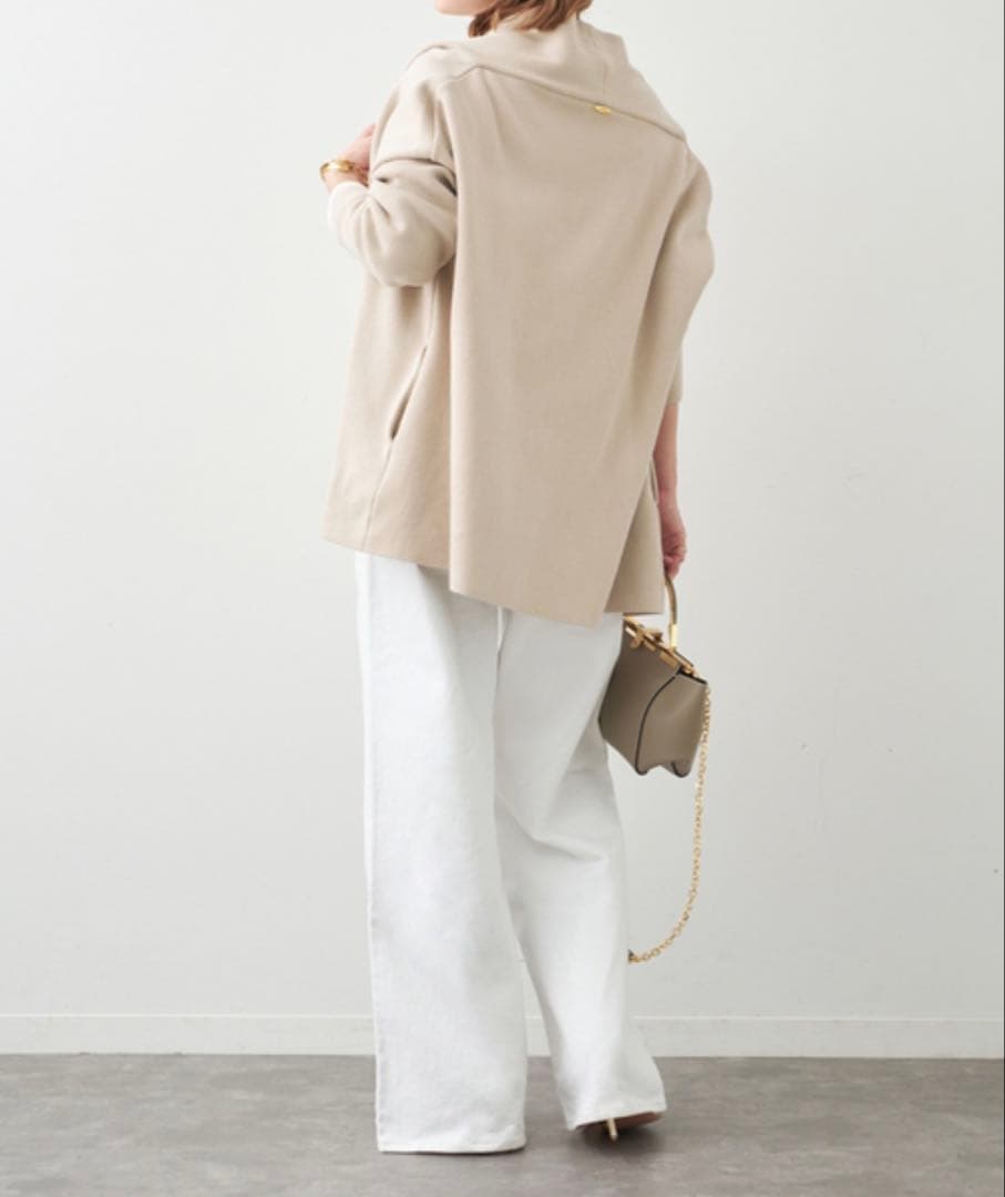 【新品】Deuxieme Classe SMOOTH TOP ガウン　ベージュ