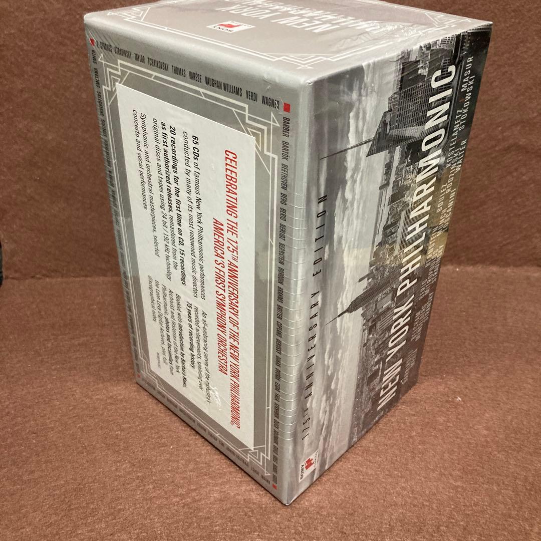 【新品】ニューヨーク・フィルハーモニック創立175年エディション(65CD)