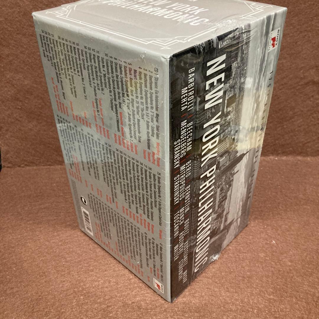 【新品】ニューヨーク・フィルハーモニック創立175年エディション(65CD)