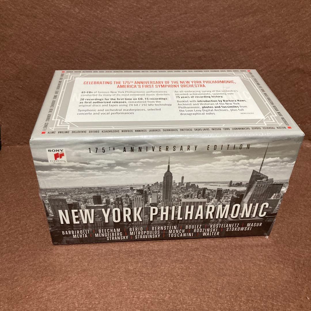 【新品】ニューヨーク・フィルハーモニック創立175年エディション(65CD)