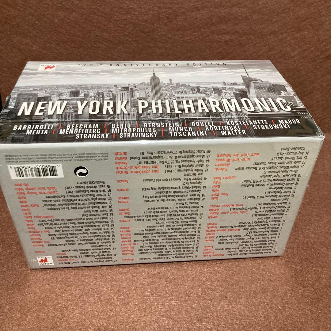 【新品】ニューヨーク・フィルハーモニック創立175年エディション(65CD)