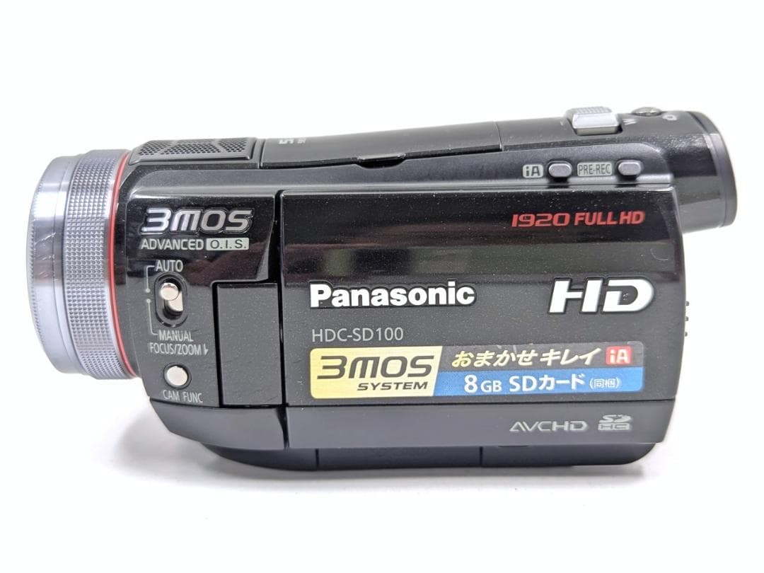 フルハイビジョン画質対応！ Panasonic ビデオカメラ HDC-SD100