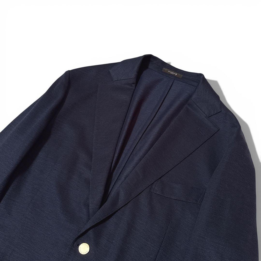 極美品✨️　マッキントッシュ　ニューブリッジ フレックスジャージー　紺ブレザー