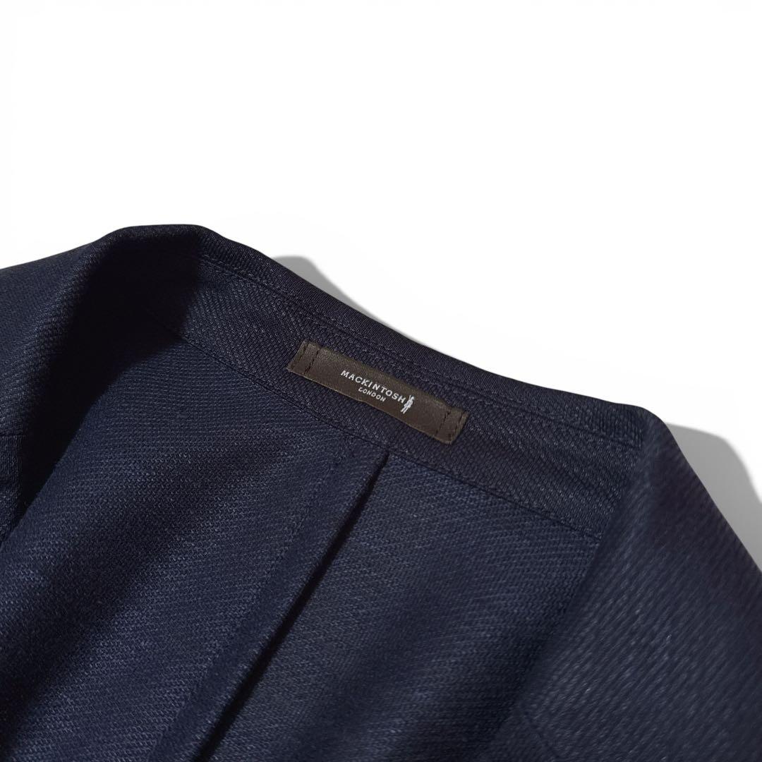極美品✨️　マッキントッシュ　ニューブリッジ フレックスジャージー　紺ブレザー