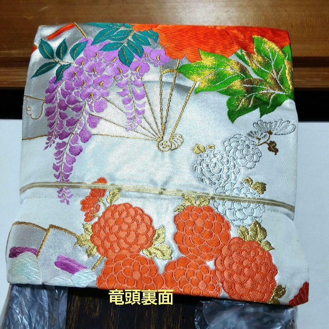 「未仕立て未使用帯リメイク」和楽器　琴　油単　ゆたん