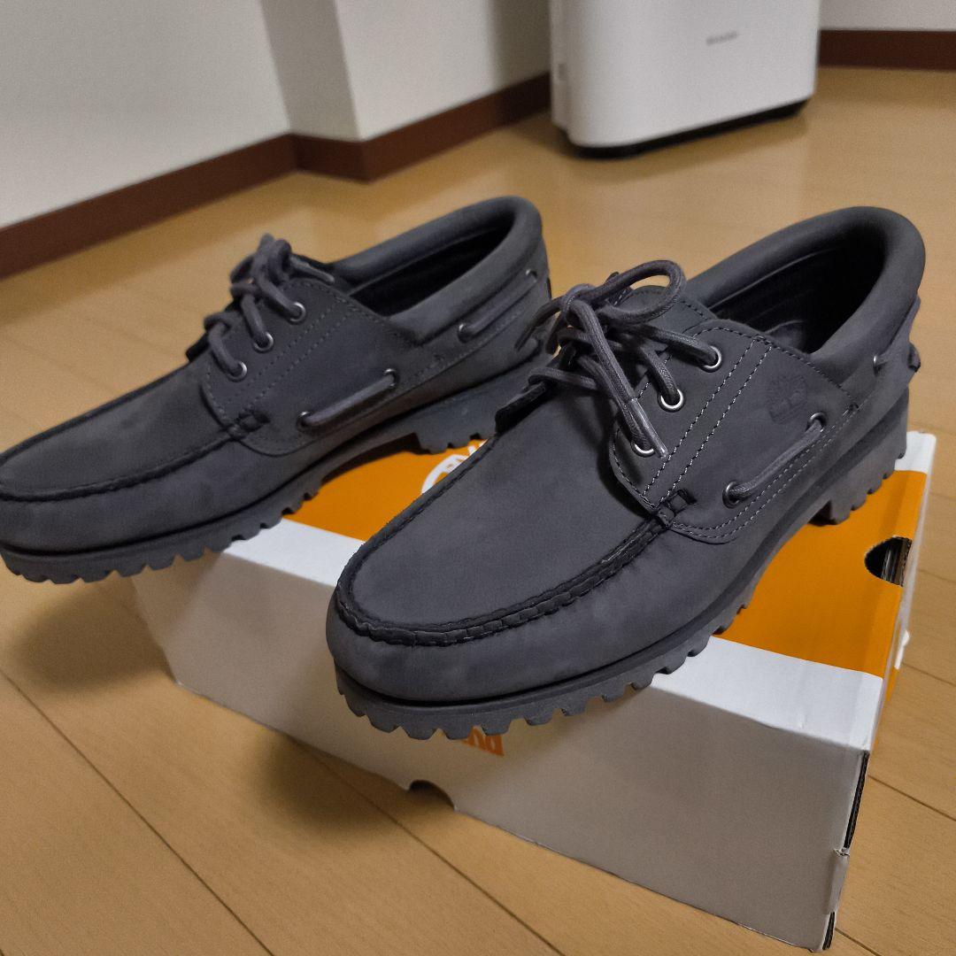 Timberland グレー デッキシューズ