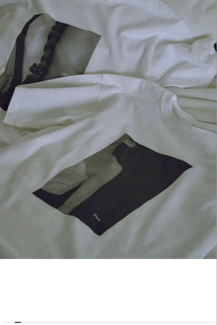 ※最終値下げPlage PAN/パン別注 PHOTO TEE カラー　ホワイトB