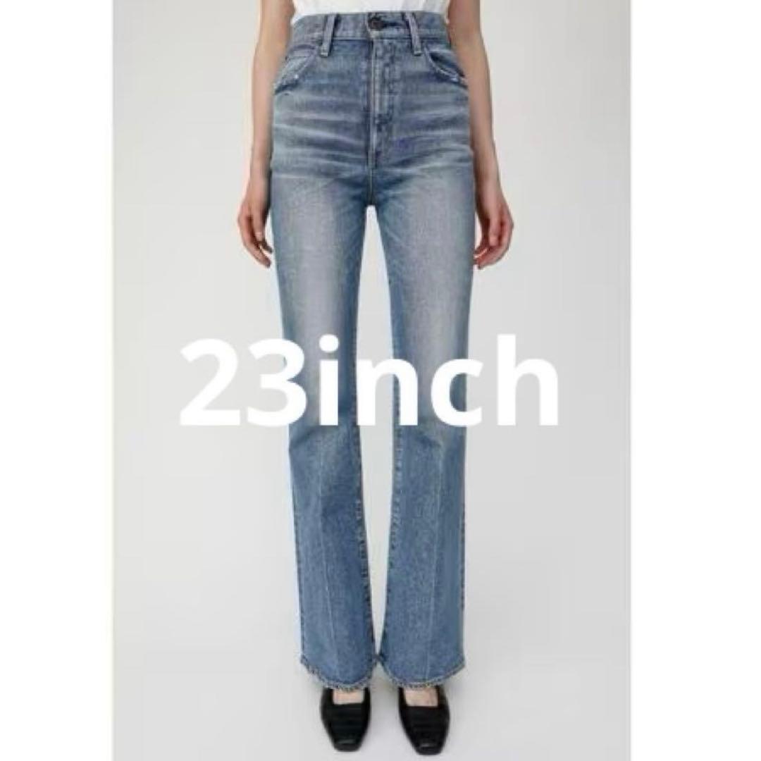 最終値下げ moussy mvs flare 23 フレアデニム