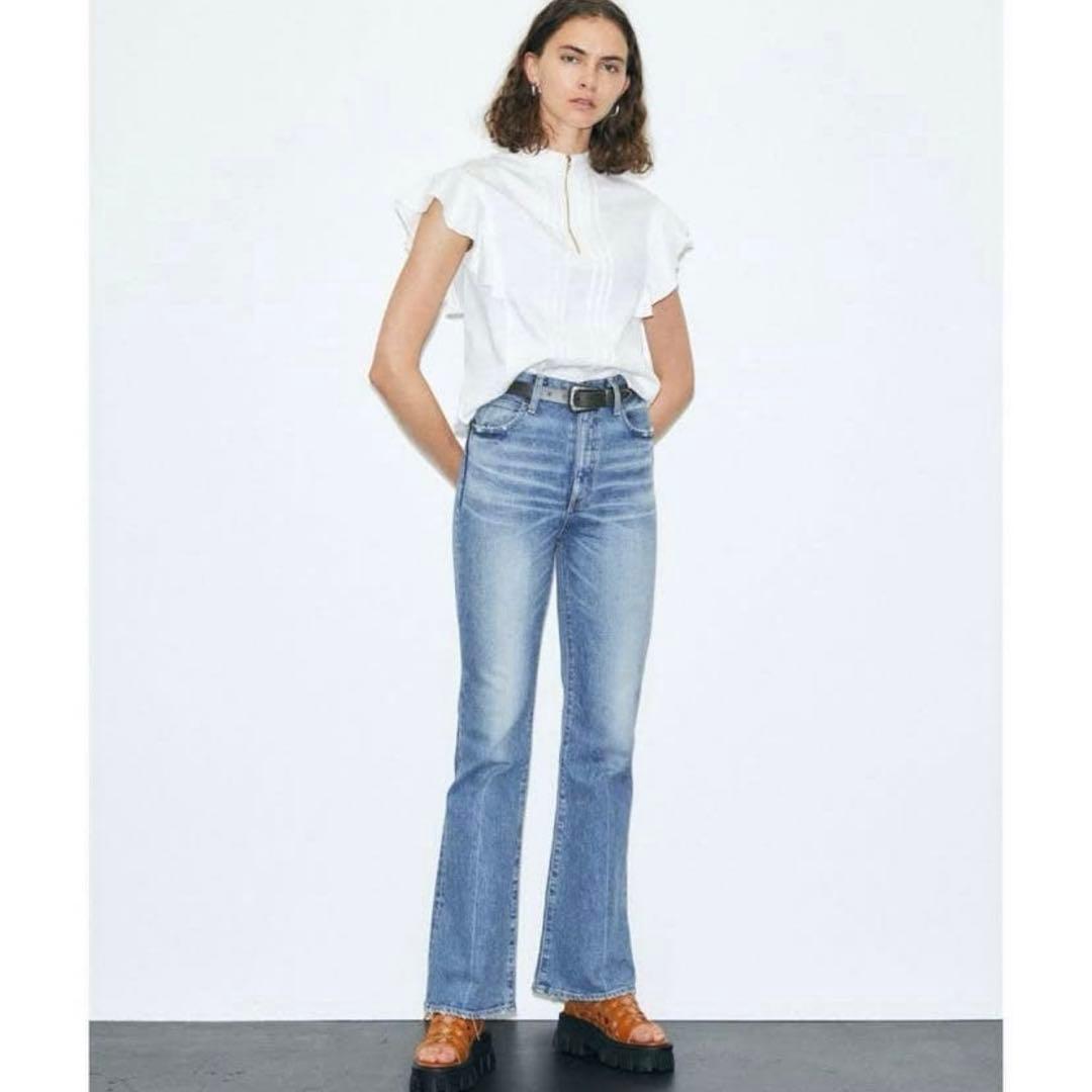 最終値下げ moussy mvs flare 23 フレアデニム