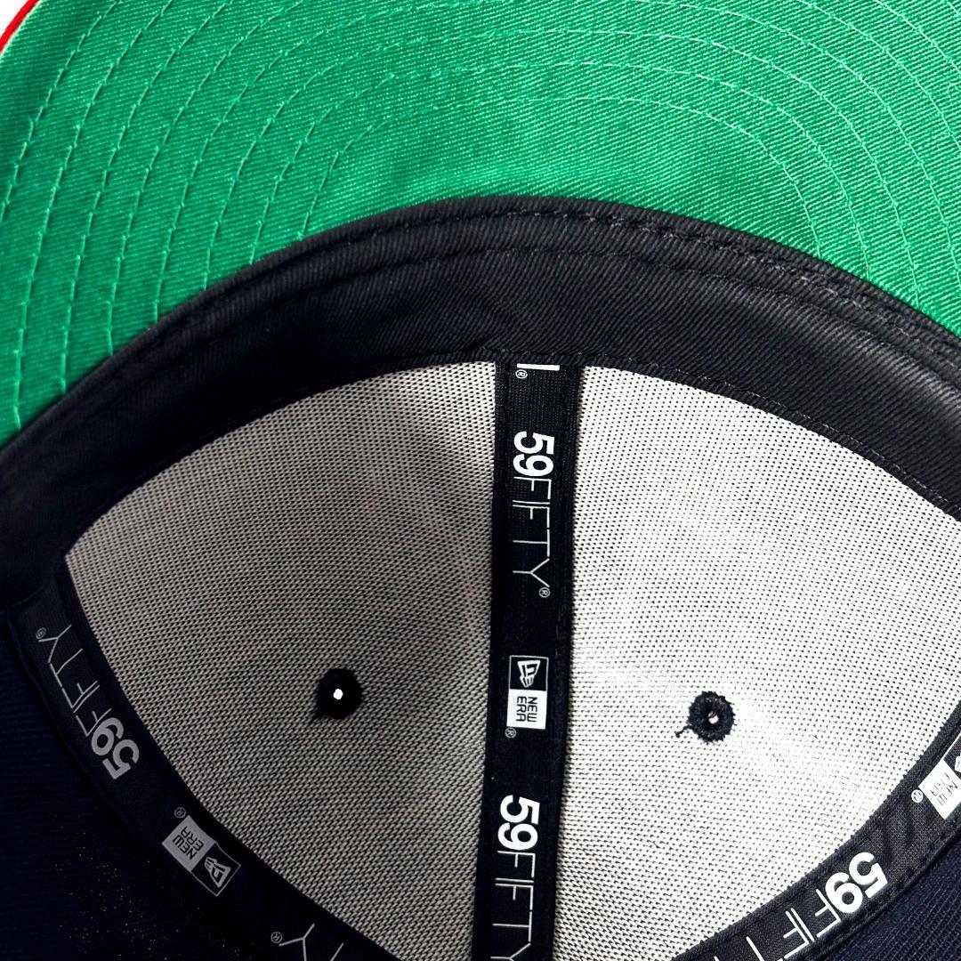59FIFTY 大阪近鉄バファローズ ネイビー スカーレット グリーンアンダー