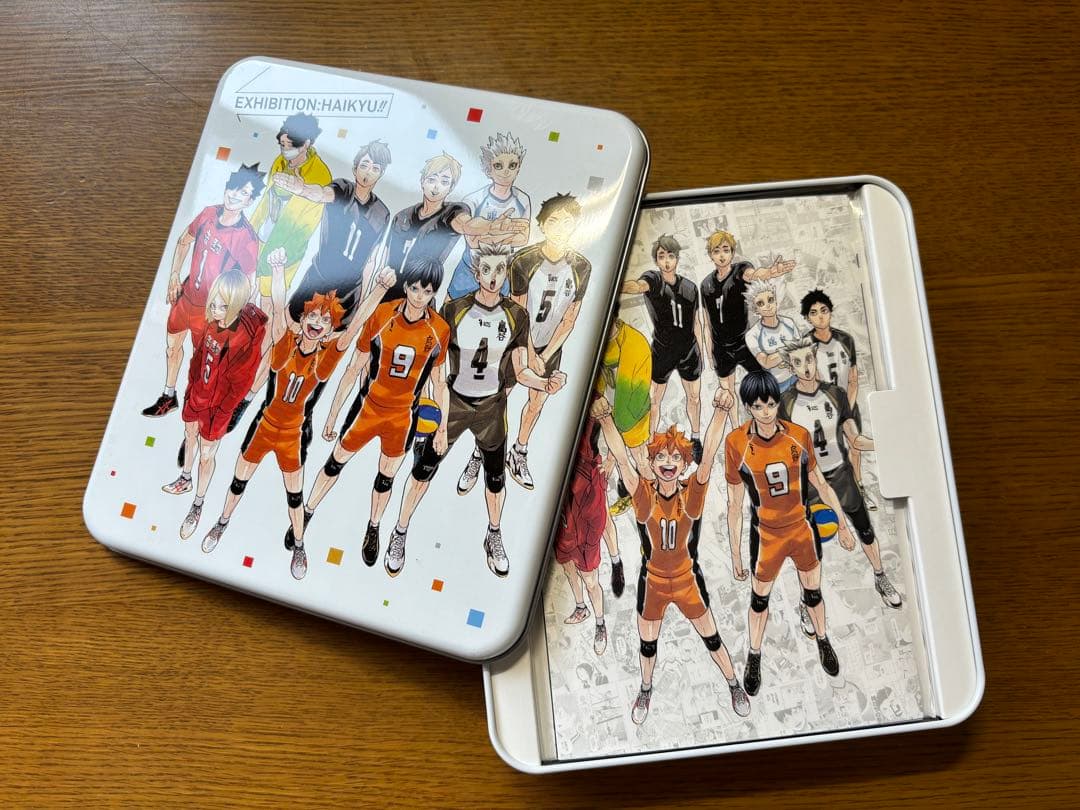 ハイキュー‼︎展　缶入りポストカードセット