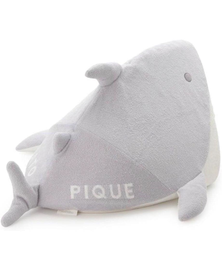 【美品】ジェラートピケ　ペットベッド　サメ　犬 猫 ハウス