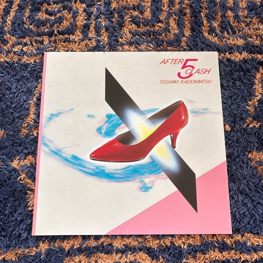 角松敏生 AFTER 5 CLASH TOSHIKI KADOMATSU LP