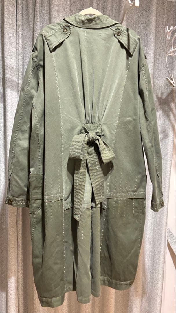 Keisuke kanda ケイスケカンダ　ぶかぶかの軍シャツ　ミリタリーコート