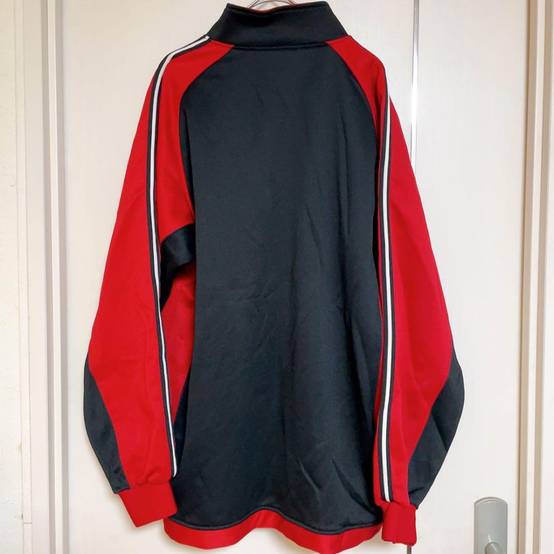 極美品　NIKEナイキ　ジャージ上下セット 黒/赤　Mサイズ