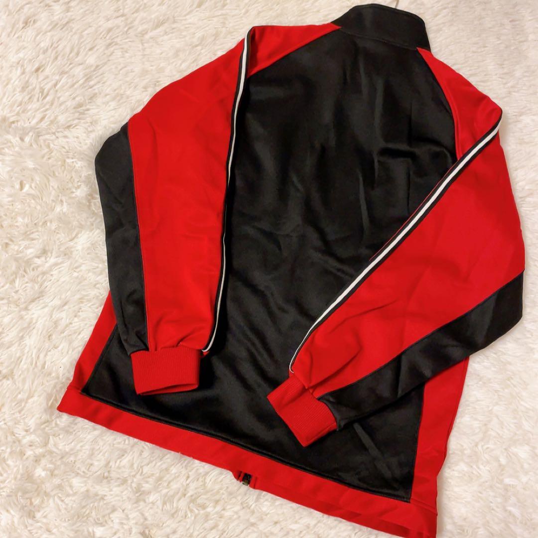 極美品　NIKEナイキ　ジャージ上下セット 黒/赤　Mサイズ