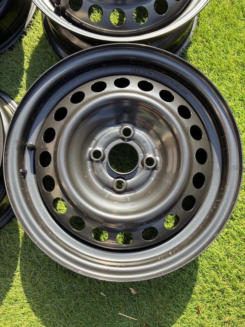 ホンダ純正　スチールホイール　15インチ　2本