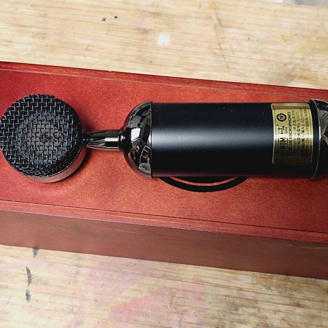 Blue Spark SL BM1100BK XLR コンデンサーマイク 木箱付