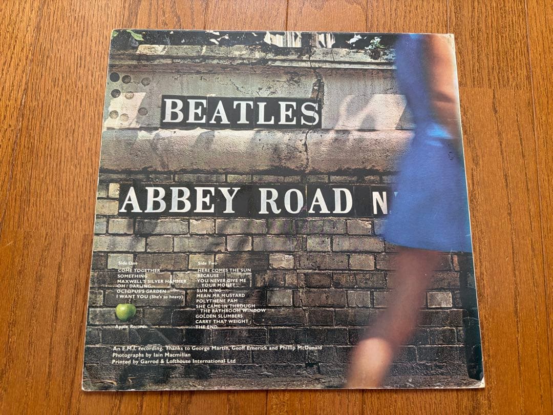 Beatles Abbey Road UKオリジナル