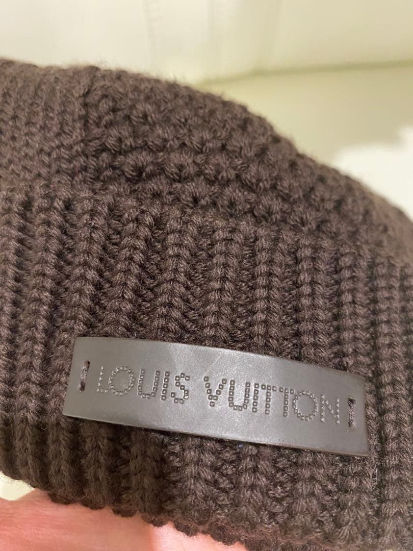 美品　LV ルイヴィトン　ニット帽