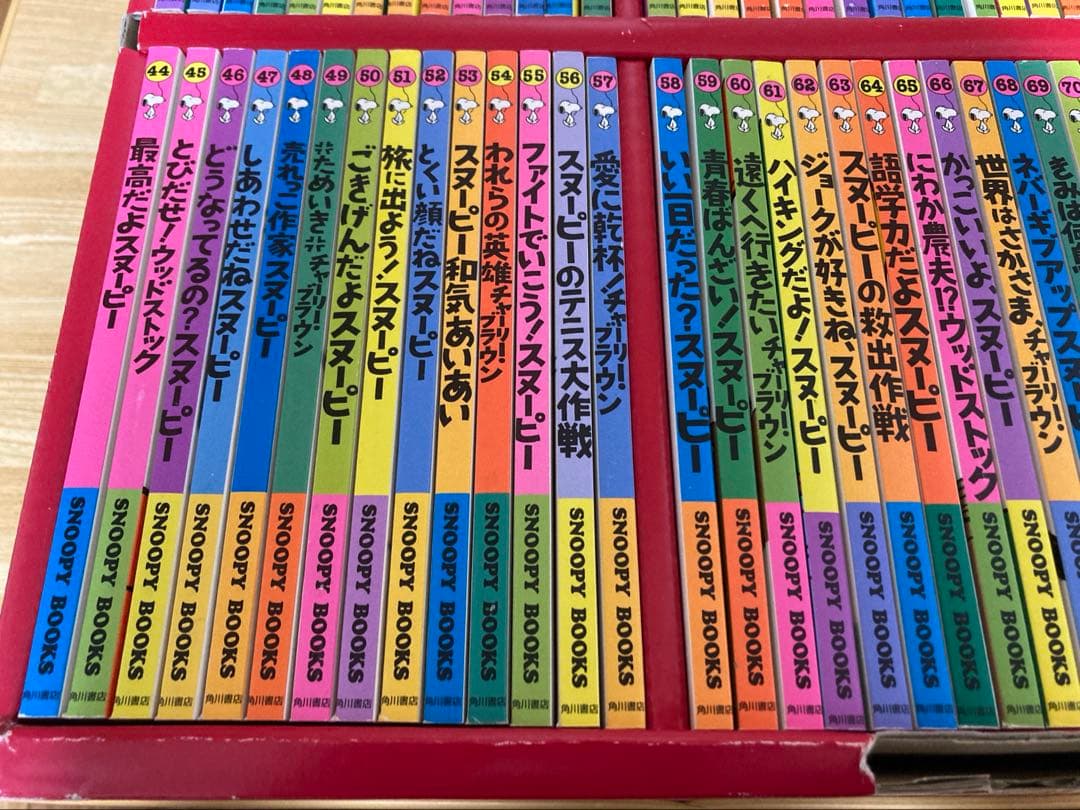 SNOOPYBOOKS スヌーピーブックス 50周年記念復刻版 全86巻