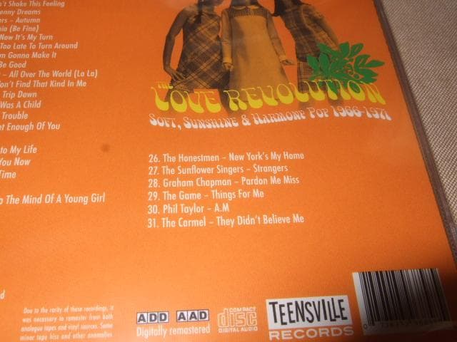 TEENSVILLE,新品未開封,ソフト・ロック名曲音源集,ソフトロック