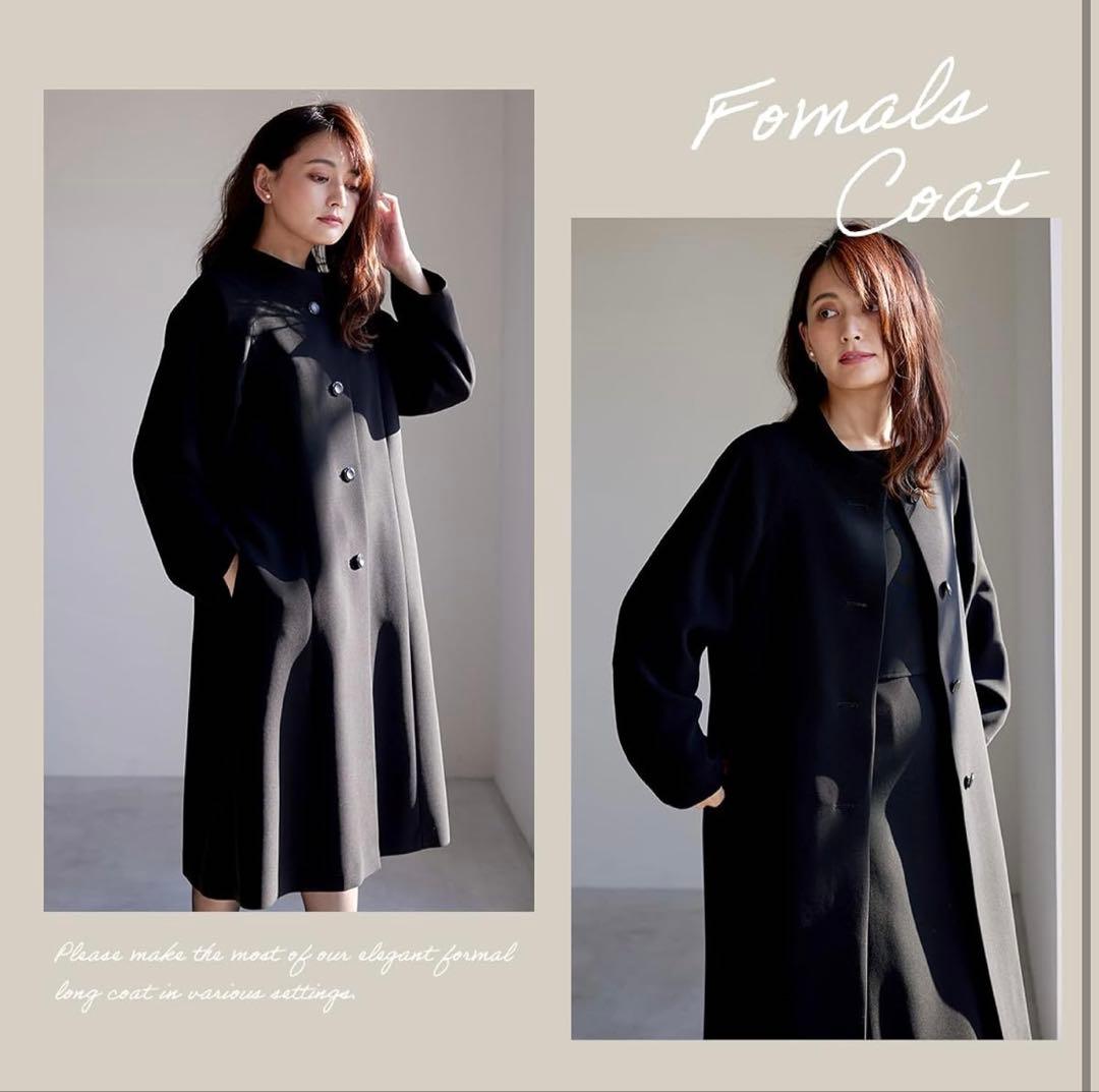 BLACK GALLERY フォーマルコート ブラック 喪服 フォーマル