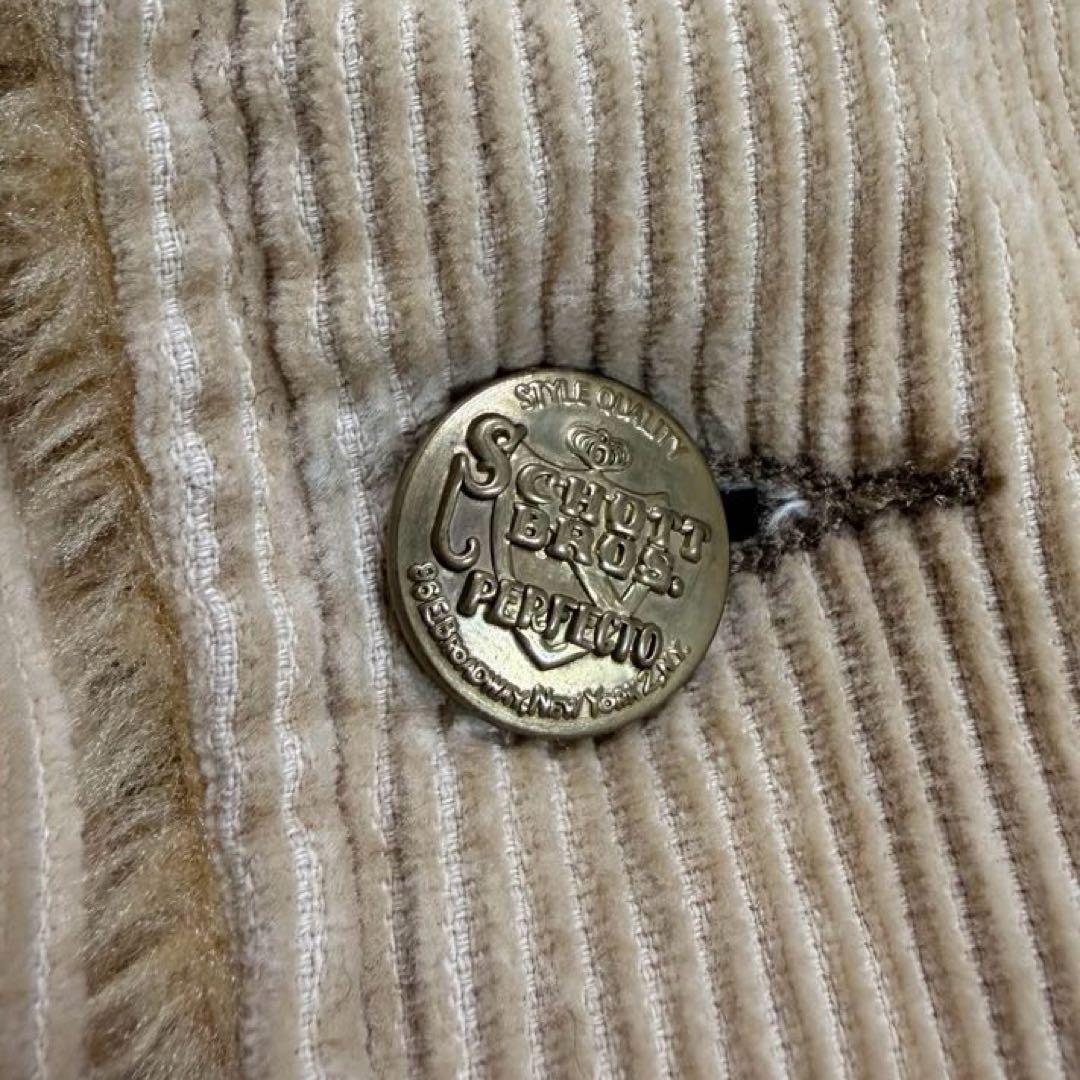 極美品 50s 復刻 Schott Corduroy Ranch Coat