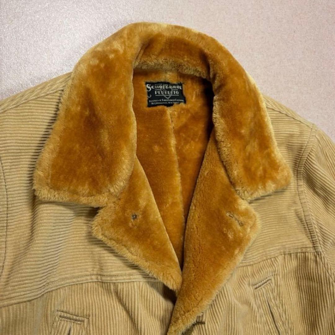 極美品 50s 復刻 Schott Corduroy Ranch Coat