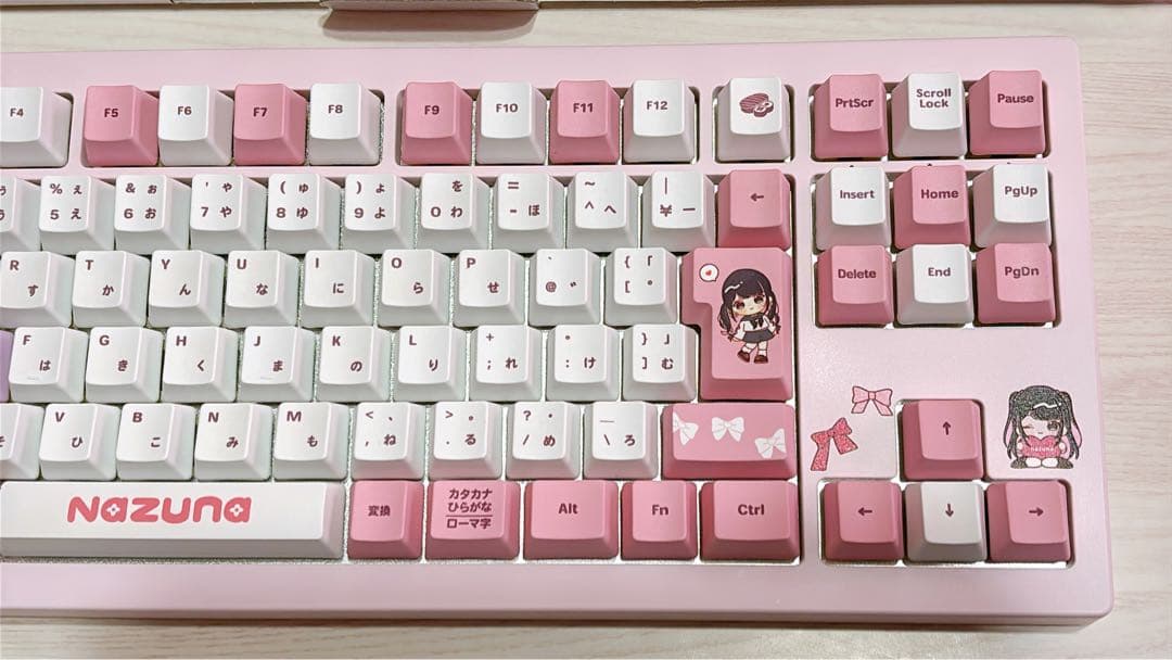 ぶいすぽっ！VSPO GEAR ゲーミングキーボード 第1弾 花芽なずな